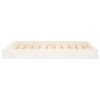 Dog Bed White 36"x25.2"x3.5" Solid Wood Pine