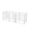 Dog Playpen Indoor 32 inch 8 Panels Metal Dog Pen Pet Dog Fence Outdoor Exercise Pen with Doors