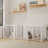 Dog Playpen 8 Panels 24" Height Heavy Duty Dog Fence Puppy Pen for Large Medium Small Dogs Indoor Outdoor Foldable Pet Exercise Pen