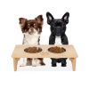 Height Small Puppy Dog Feeding Station for Messy Pets